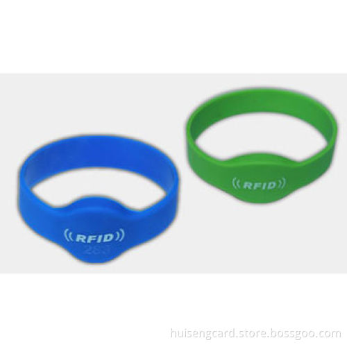 Double-color Wristband, 100% Silicone, Harmless to Body, Suitable for All People
